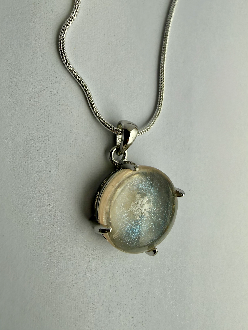 Miniaturbild: Pendant-15mm Glass/Preserved Snowflake