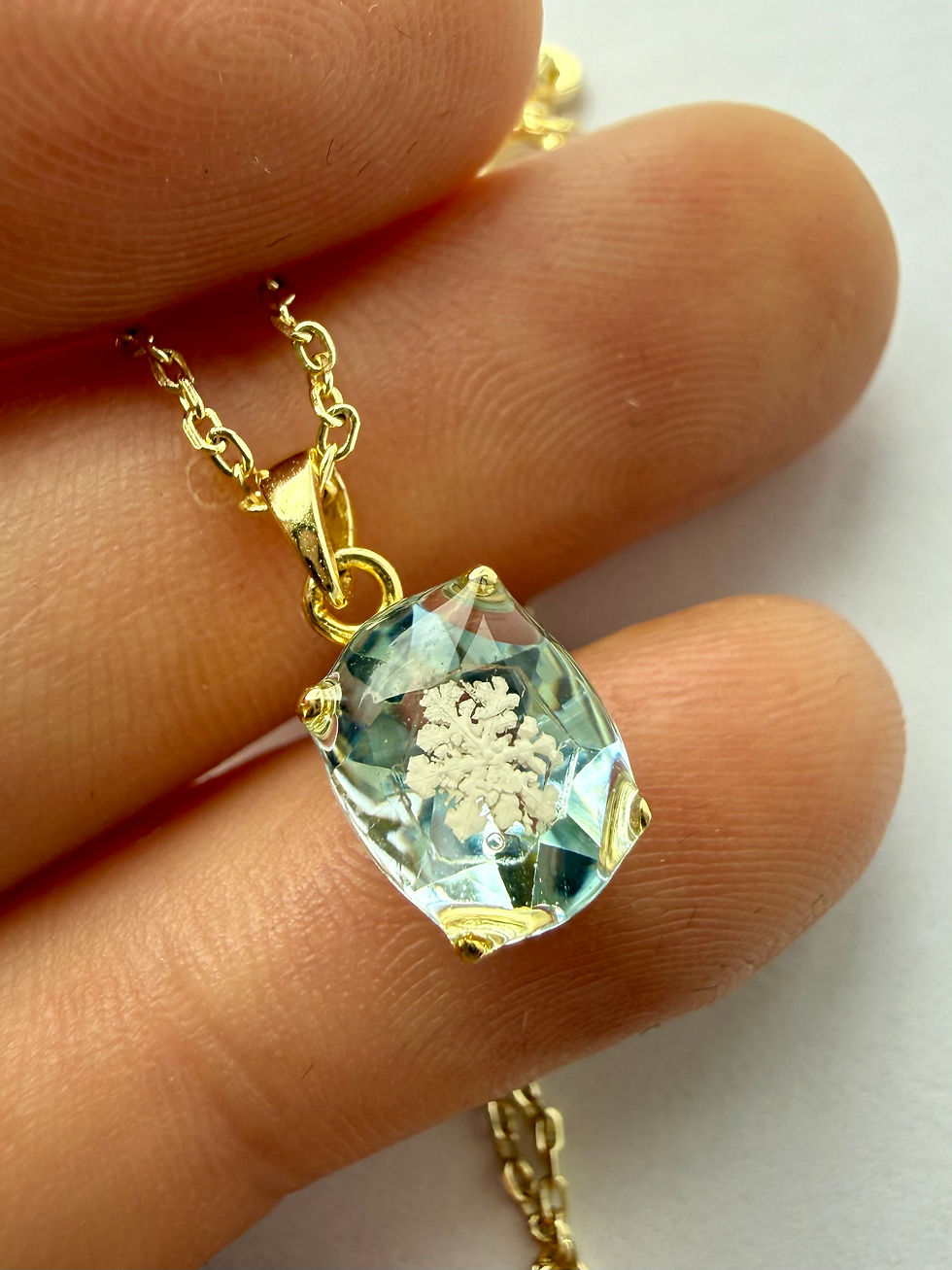 Miniaturbild: Pendant-Topaz/Preserved Snowflake