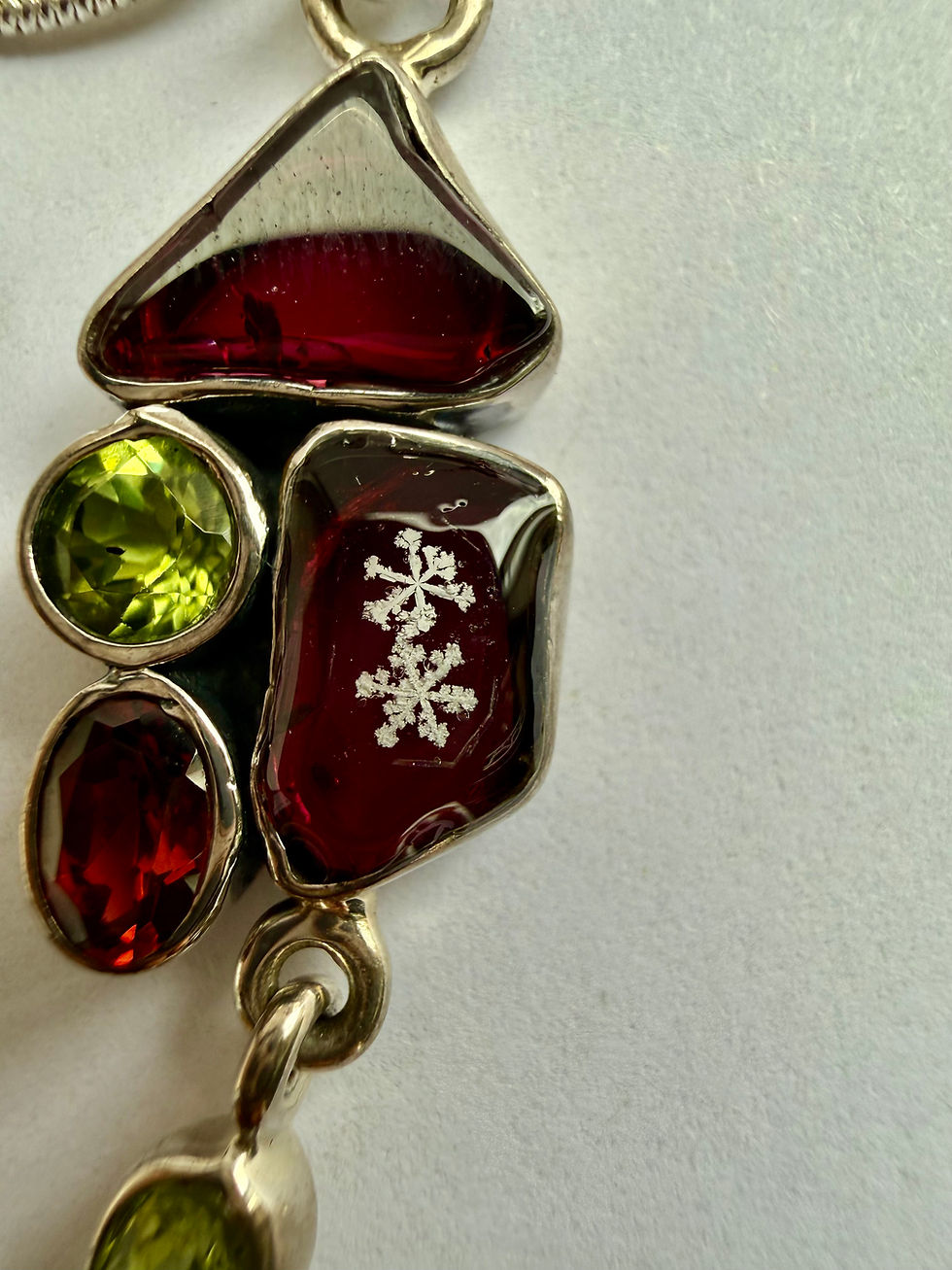 Miniaturbild: Pendant-Tourmaline/Preserved Snowflake