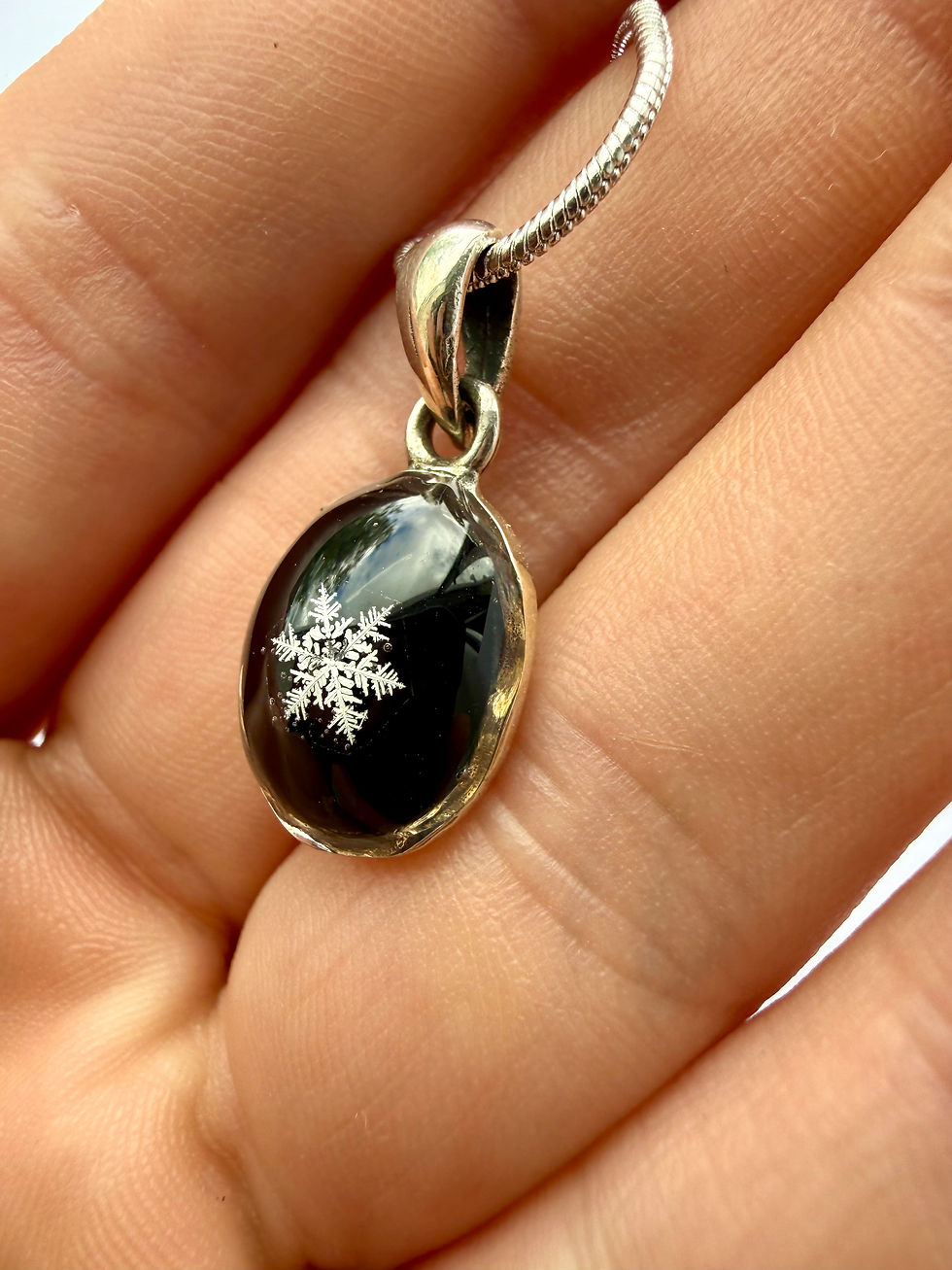 Miniaturbild: Pendant-Onyx/Preserved Snowflake