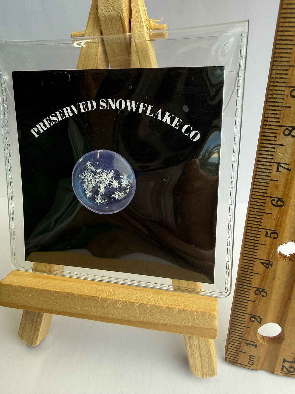 Miniaturbild: Preserved Snowflake Storm Cluster, 20mm Real Snowflake Display, Multiple Snow Cr