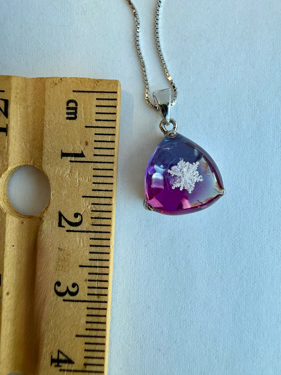 Thumbnail: Pendant-Mystic Topaz/Preserved Snowflake