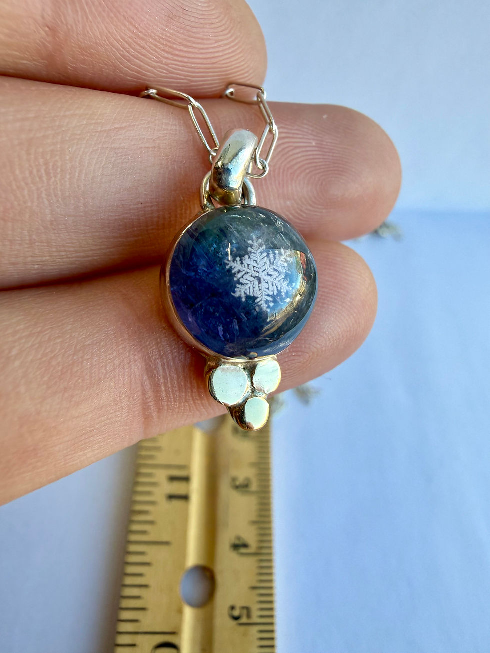 Thumbnail: Pendant-Tanzanite/Preserved Snowflake
