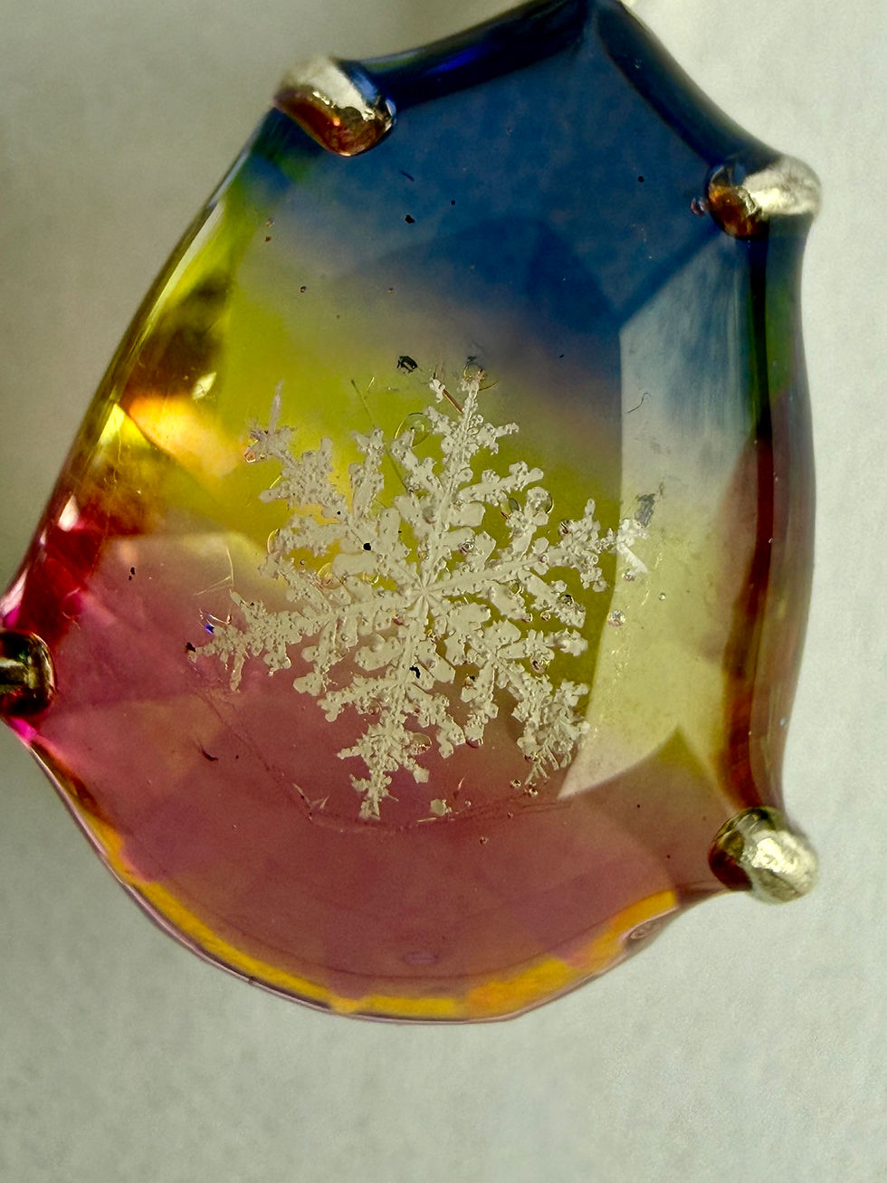 Thumbnail: Pendant-Tourmaline/Preserved Snowflake
