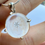 Miniaturbild: Pendant-15mm Glass/Preserved Snowflake