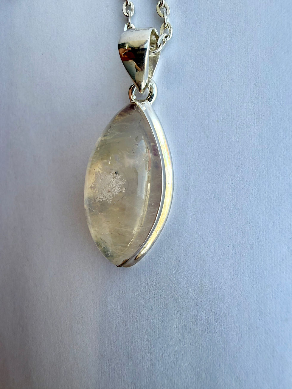 Thumbnail: Pendant-Moonstone/Preserved Snowflake