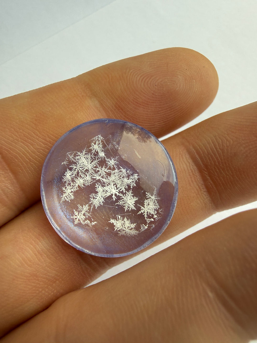 Miniaturbild: Preserved Snowflake Storm Cluster, 20mm Real Snowflake Display, Multiple Snow Cr