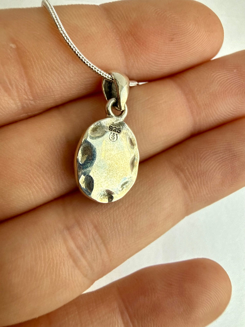 Thumbnail: Pendant-Onyx/Preserved Snowflake