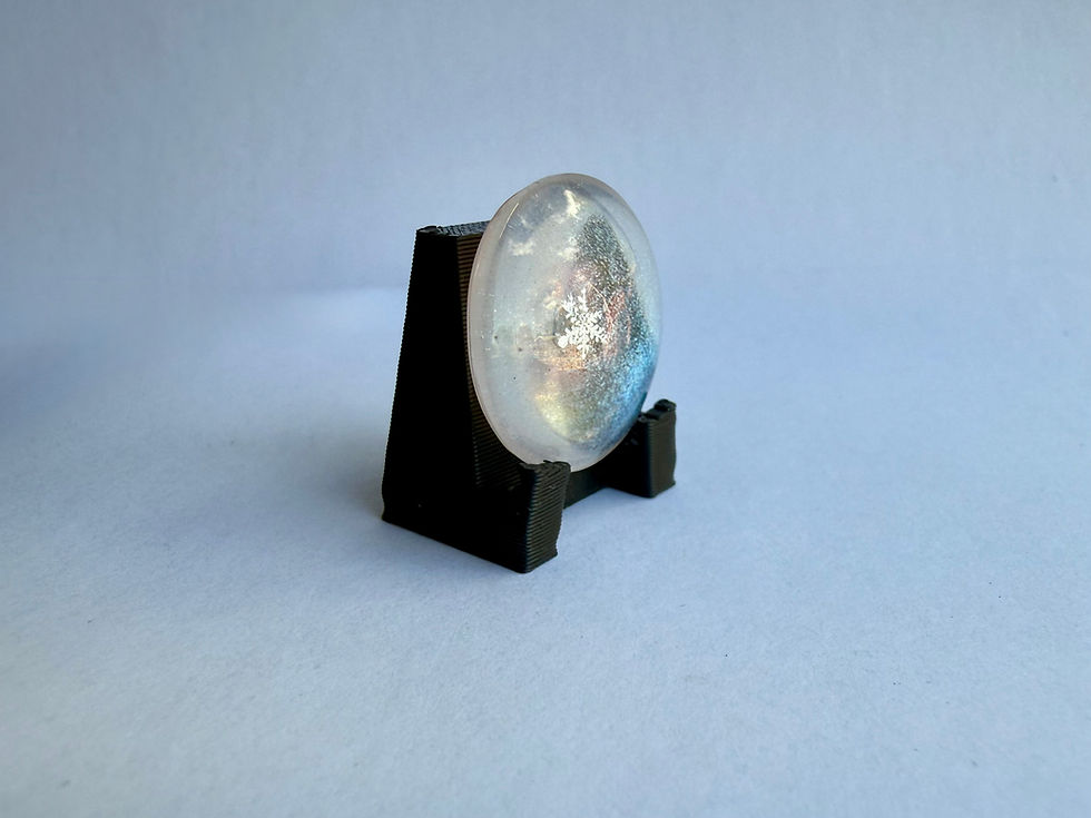Thumbnail: Art Display/20mm-Real Snowflake Preserved Resin/Glass