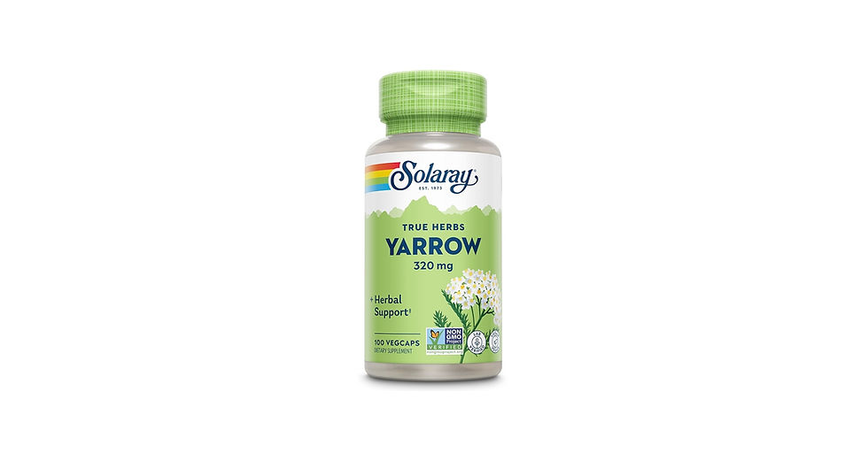 Solaray Yarrow 320 mg at the World Foods Marke
