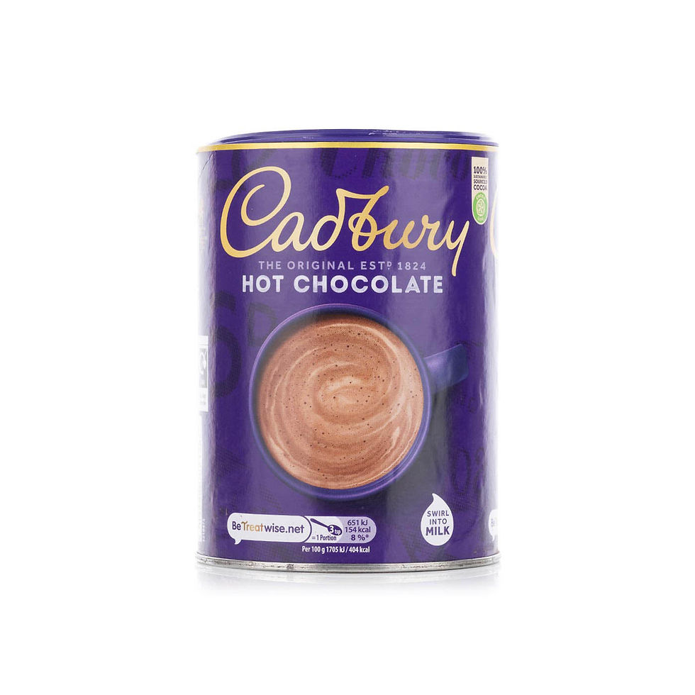 Cadbury The Original Hot Chocolate at The World Foods Market