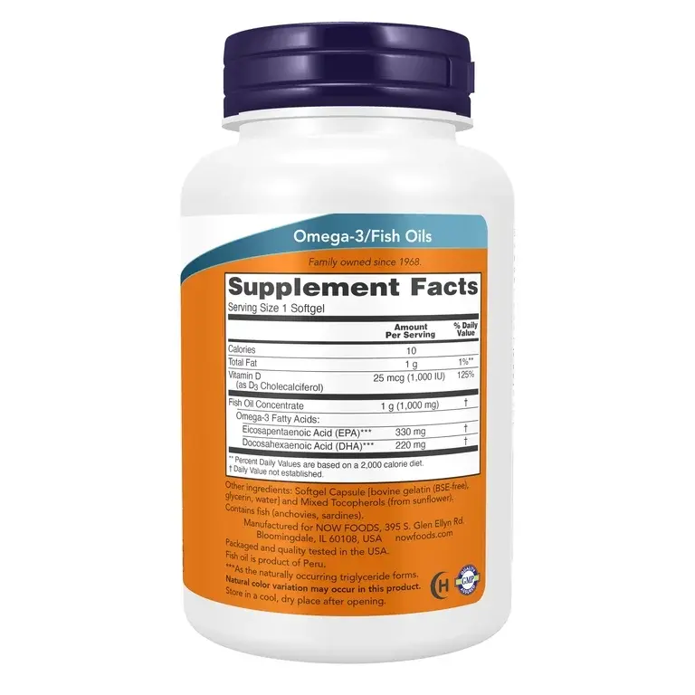 Thumbnail: Tri-3D Omega Fish Oil 330EPA/220DHA 90 Softgels