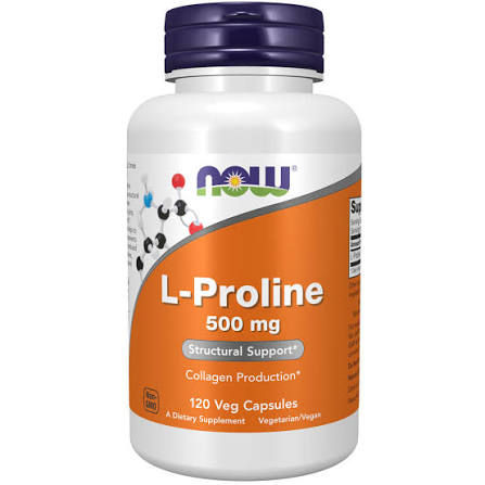 L-Proline 500mg 120 VegCapsules