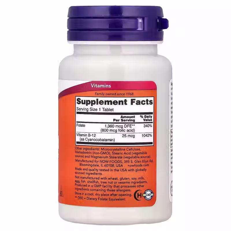 Thumbnail: Folic Acid 800mcg 250 Tablets