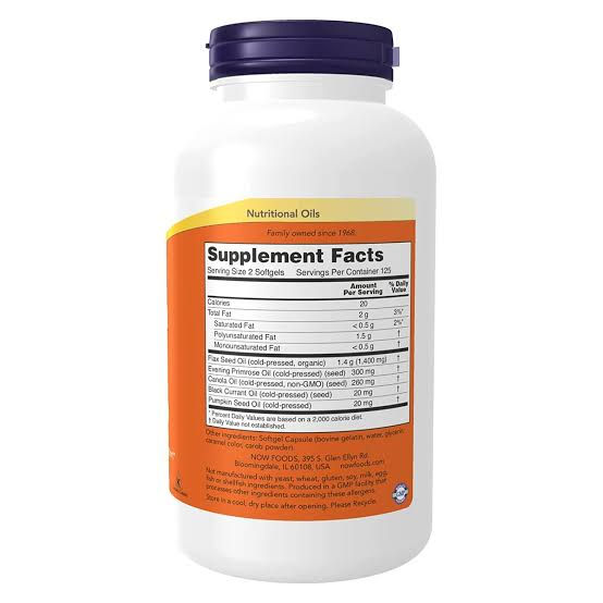 Thumbnail: Omega 3-6-9 1000mg 250 Softgels