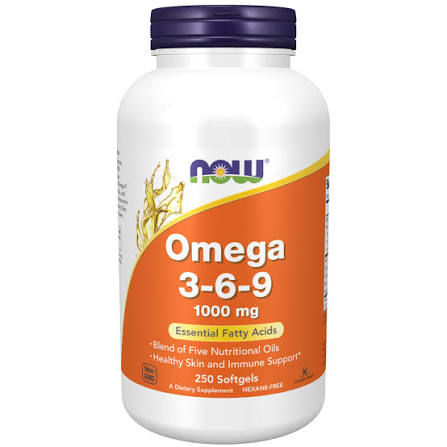Omega 3-6-9 1000mg 250 Softgels