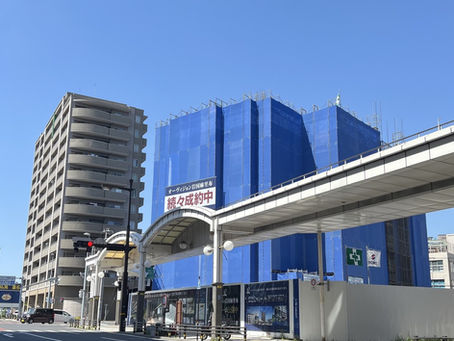 オーヴィジョン岩国麻里布6月の建設状況報告