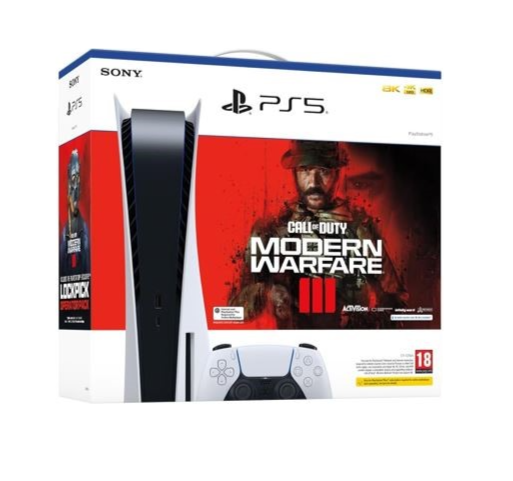 Thumbnail: PLAYSTATION 5 Console Bundle with Call of Duty: Modern Warfare III