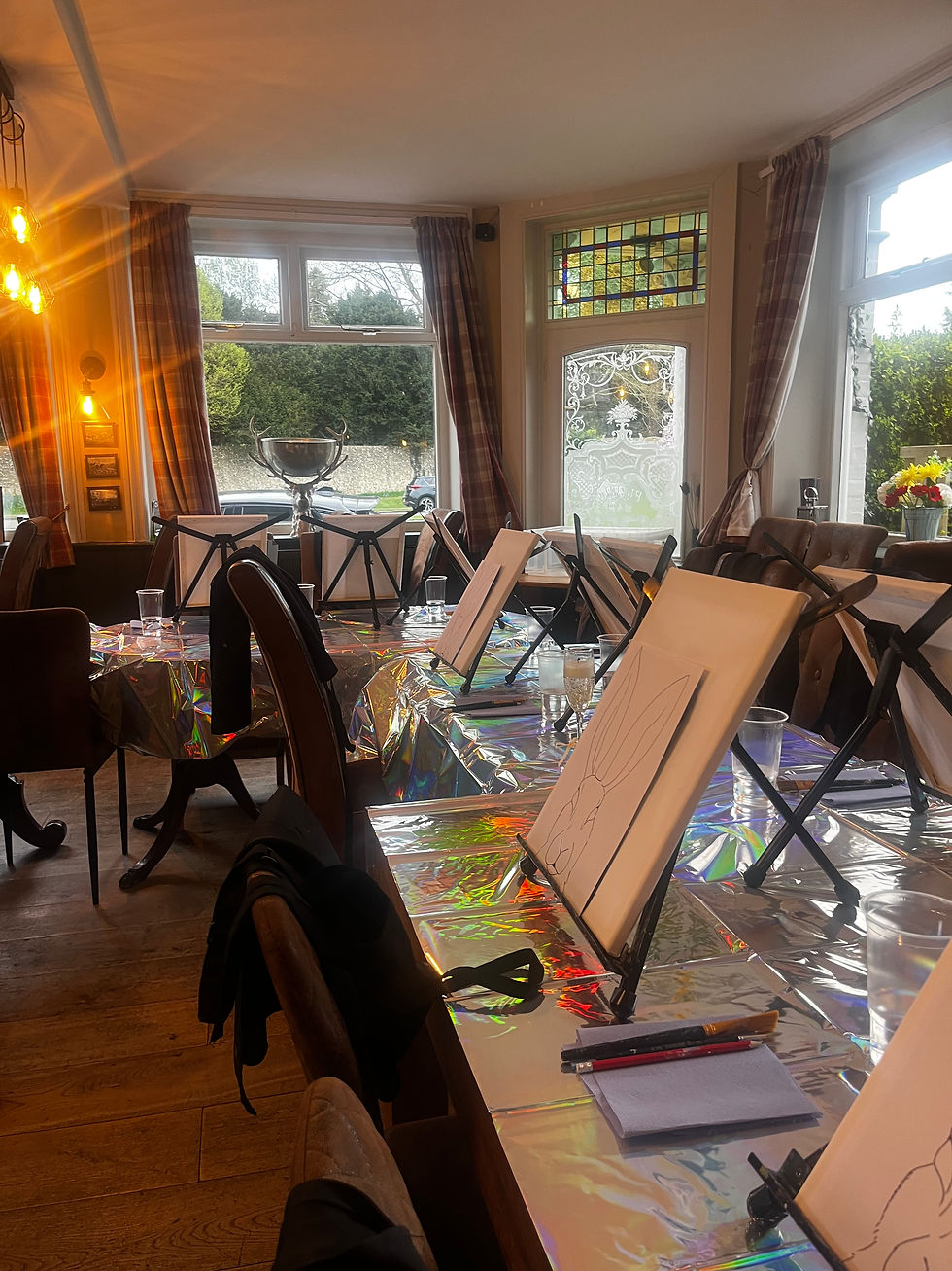 Paint & Fizz @ The Robin Hood Inn