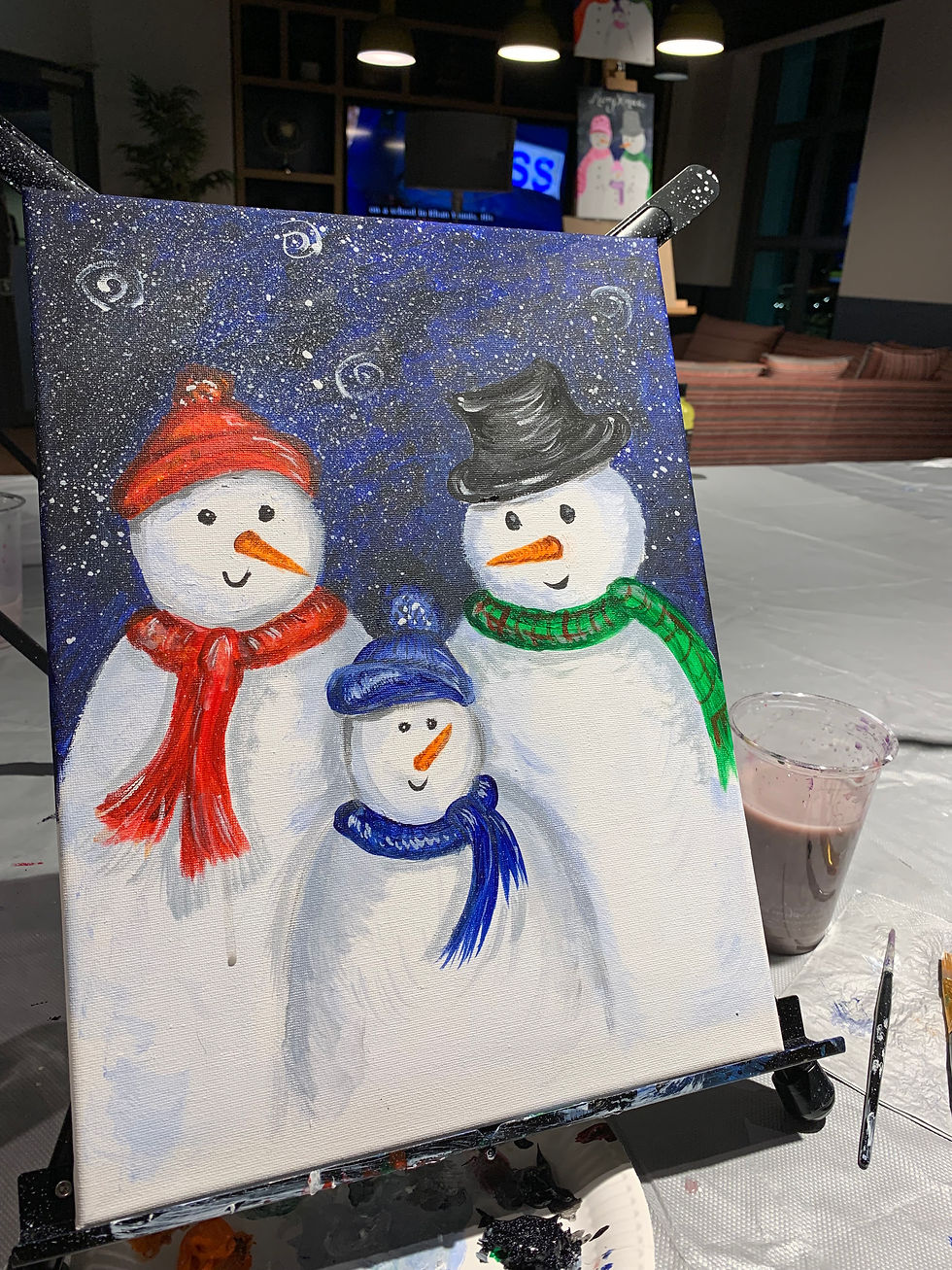 Paint & Fizz @ The Taro