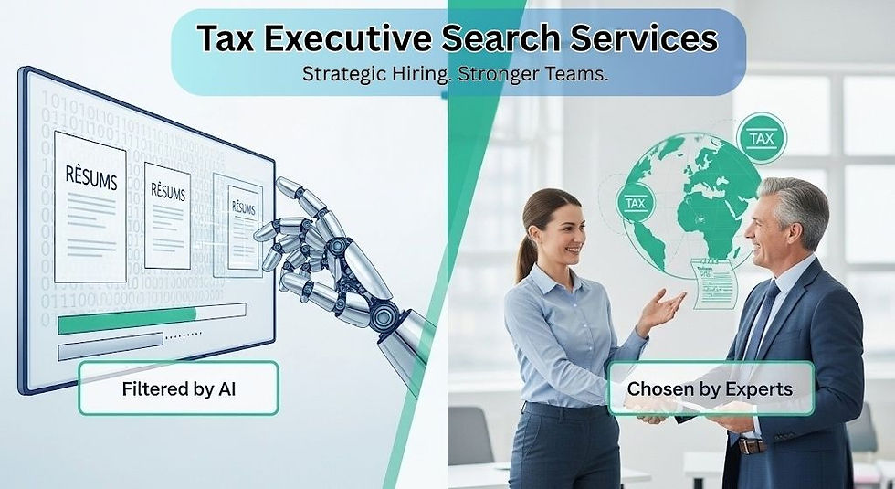 AI Can’t Hire a Leader: Why Tax Executive Search Services Still Win in 2025