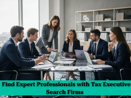 Tax Executive Search Firms
