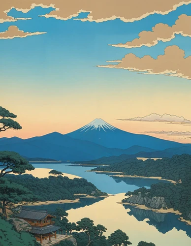 絵画 Mountain Serenity Mountain Serenity (36″ x 24″) - Jonathan Schlichter Artist
