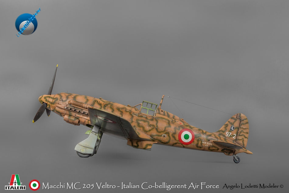 Macchi MC 205 Veltro - Italian Co-belligerent Air Force- Brindisi,Italy, October /20/ 1943