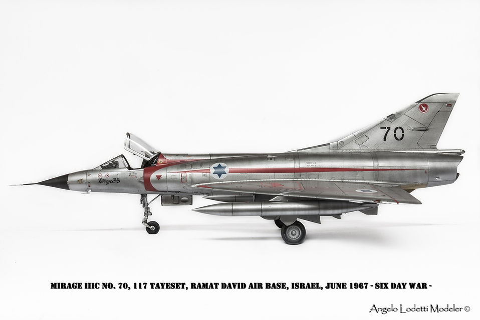 Mirage IIIC - Shachak - Israel, June 1967 - Six Day War -