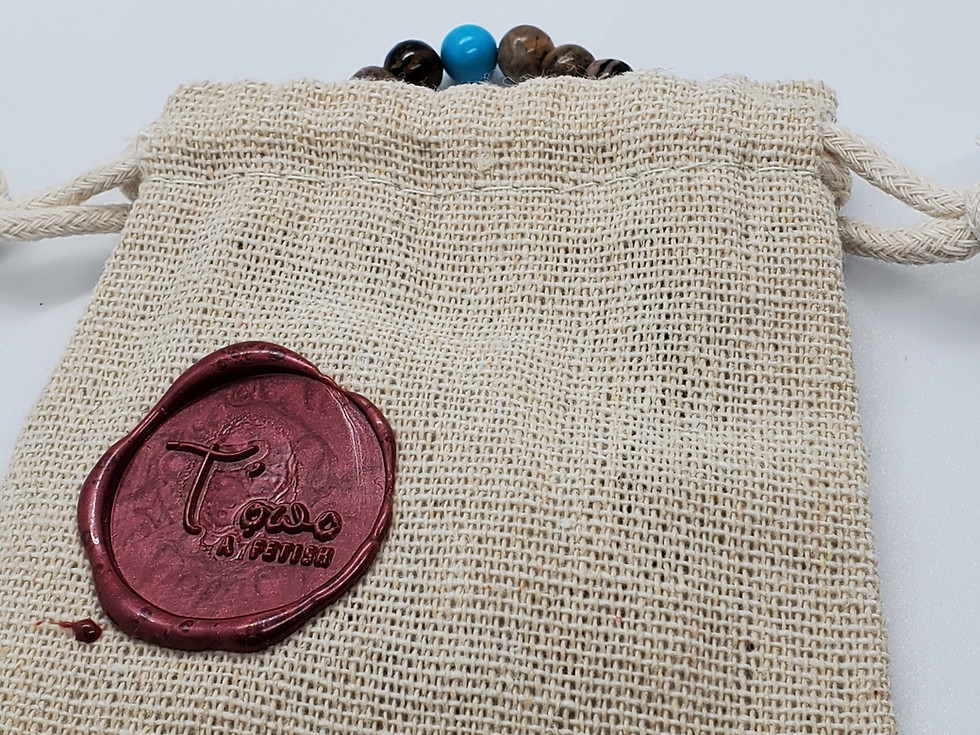 Thumbnail: African Child 6mm Semi-Precious High Fashion Unisex