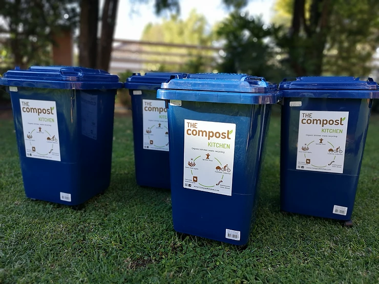 Organic Waste Collection Bins from The Compost Kitchen