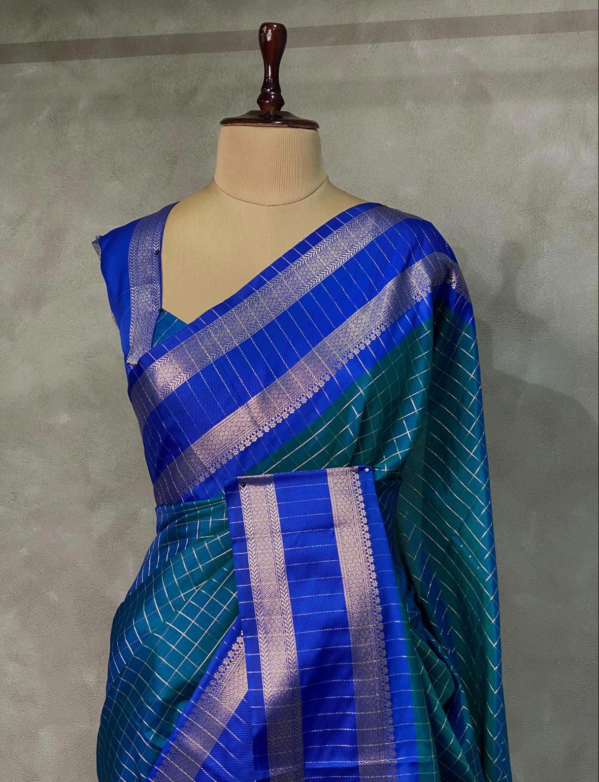 TCB013 SEMI BANARASI SILK