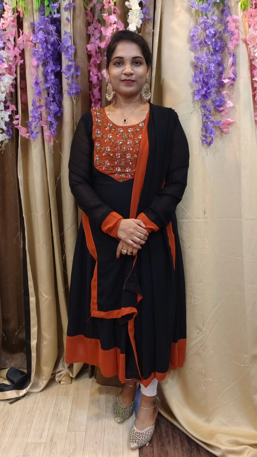 Thumbnail: TGK005   GEORGETTE KURTI