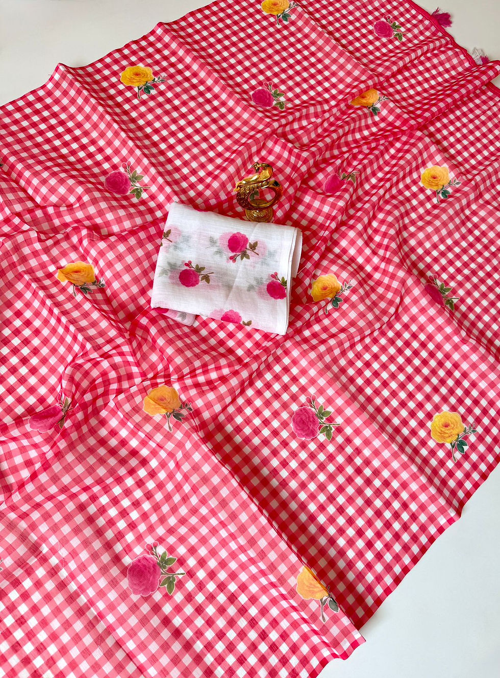 Thumbnail: TLC005-LENIN COTTON SAREE