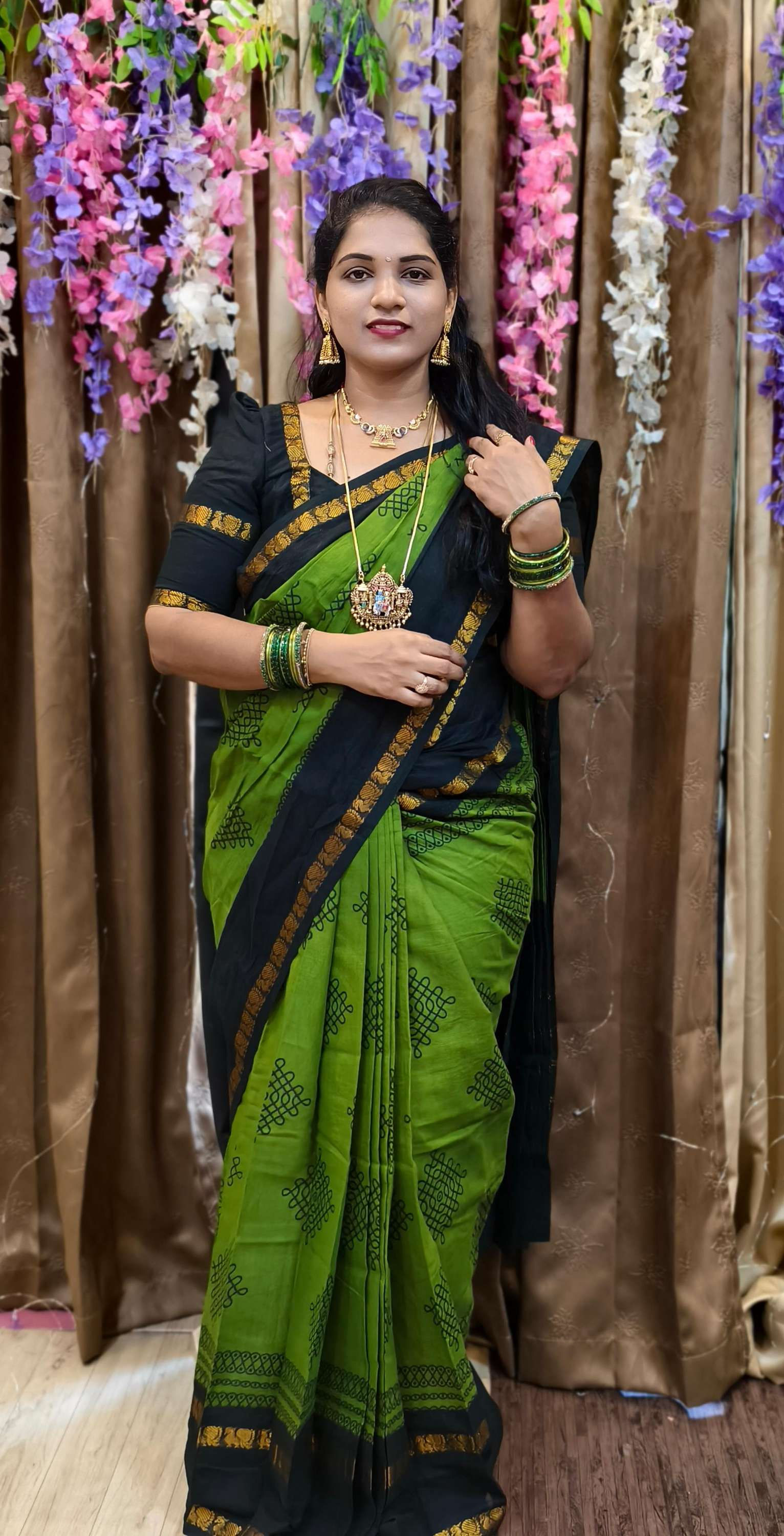 KOLAM SUNGUDI COTTON SAREE COLLECTIONS 