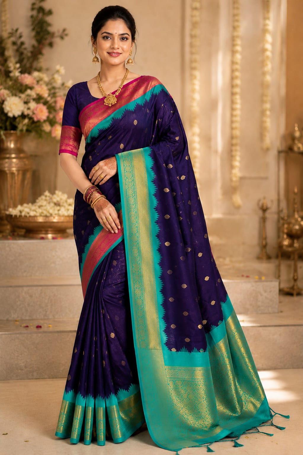 TCB008 ā Soft Banarasi Silk