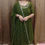Thumbnail: GEORGETTE KURTI WITH DUPATTA MEHANDHI GREEN COLOUR