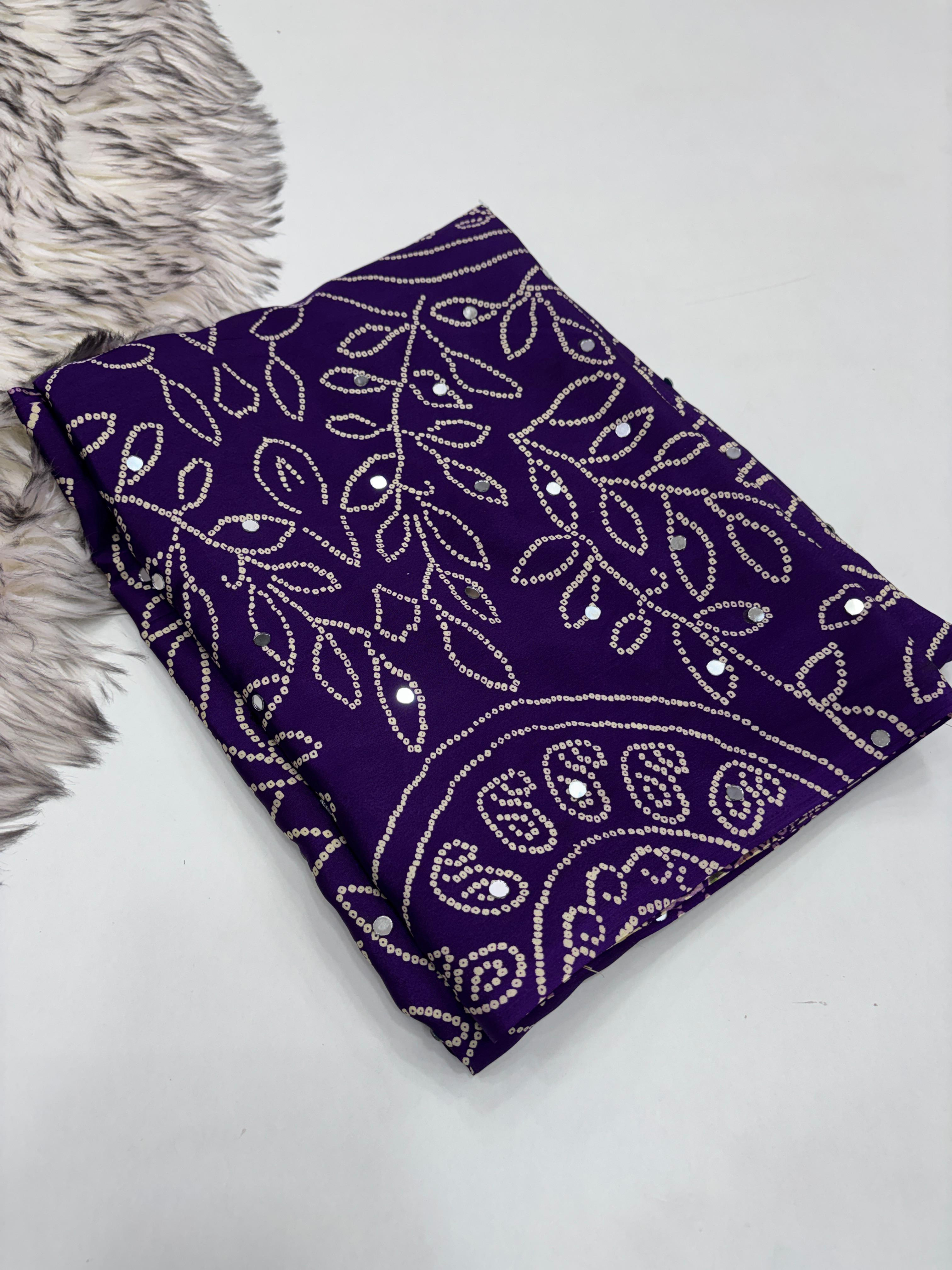 TAK101 ā Ajrakh Saree (Prebooking 10 Days Dispatch Time)