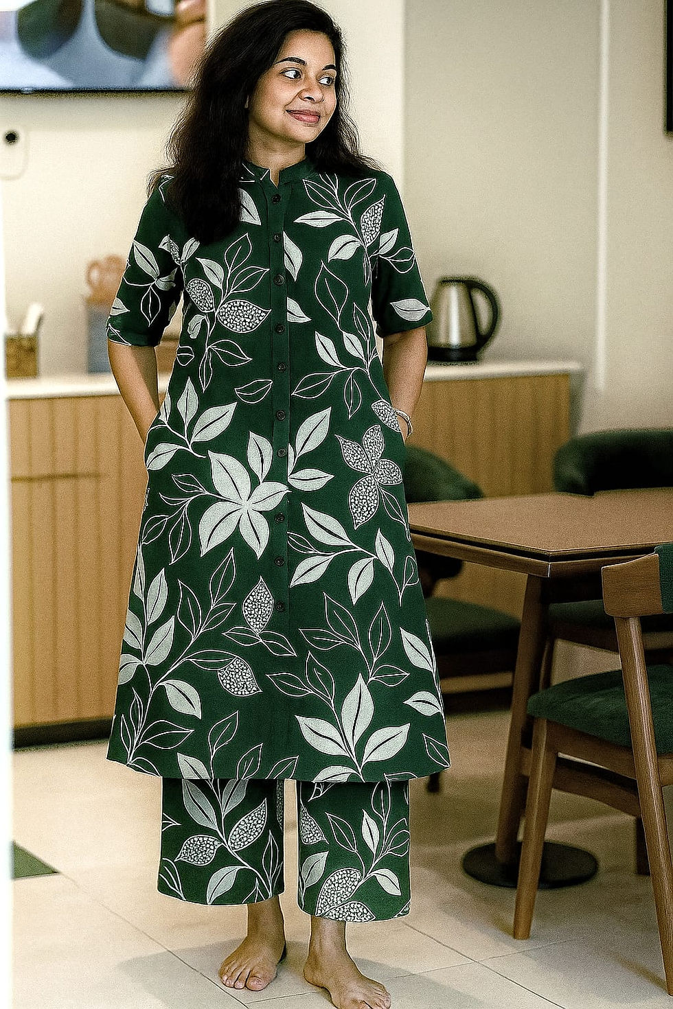 Thumbnail: TCS005 MUL COTTON CO-ORD SET