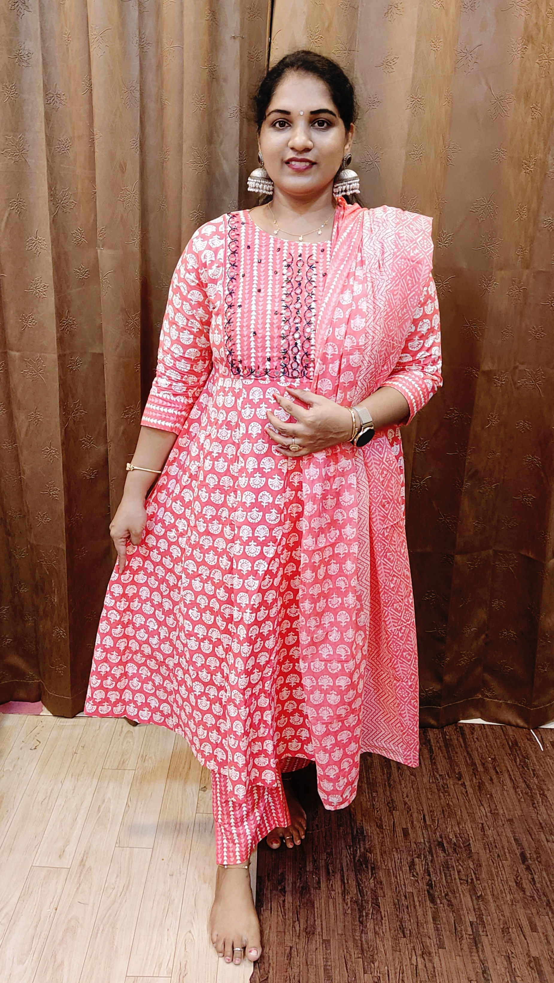 3 PIECE SET PINK COLOUR