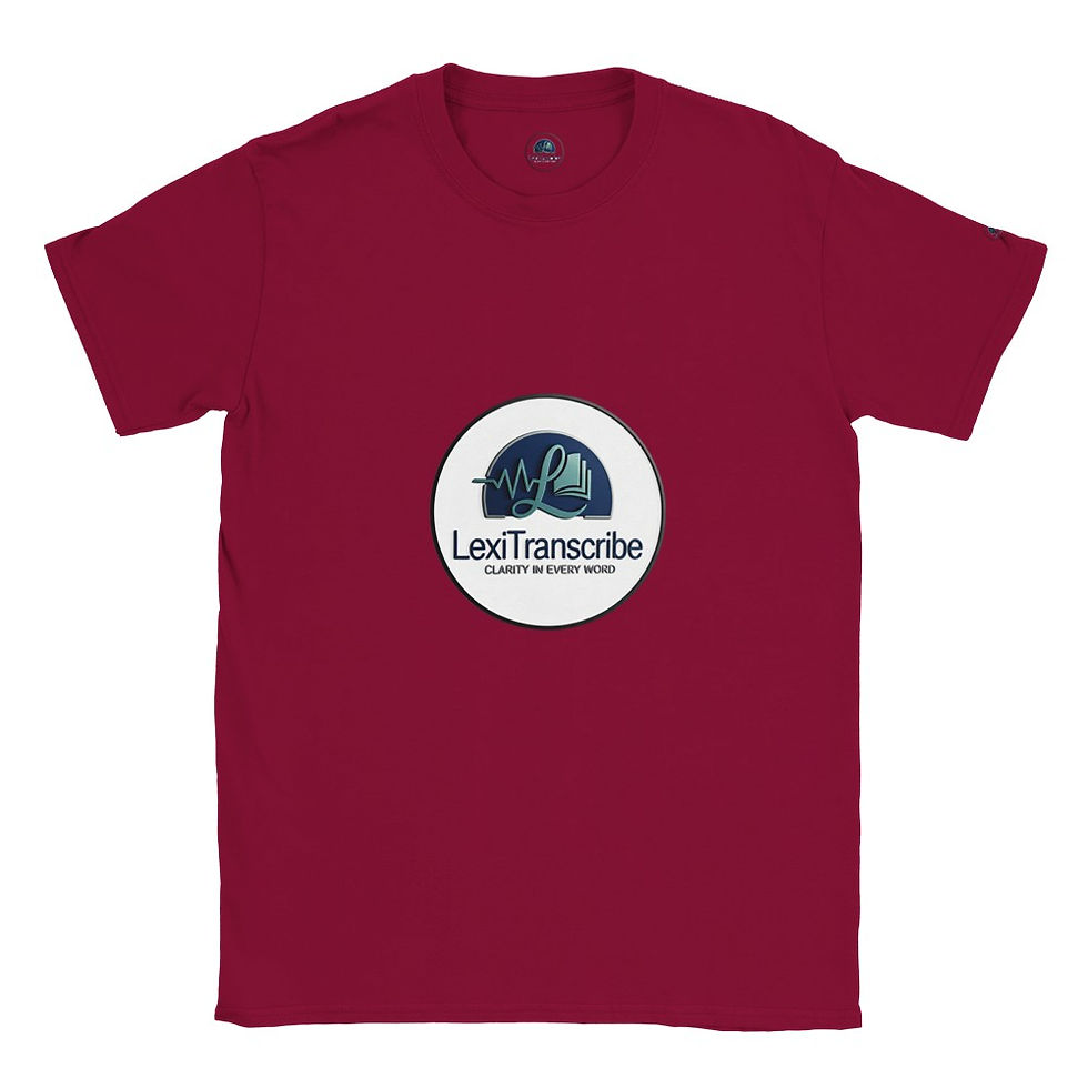 Thumbnail: LexiTranscribe Official Logo Tee | Legal Education & Professional Apparel