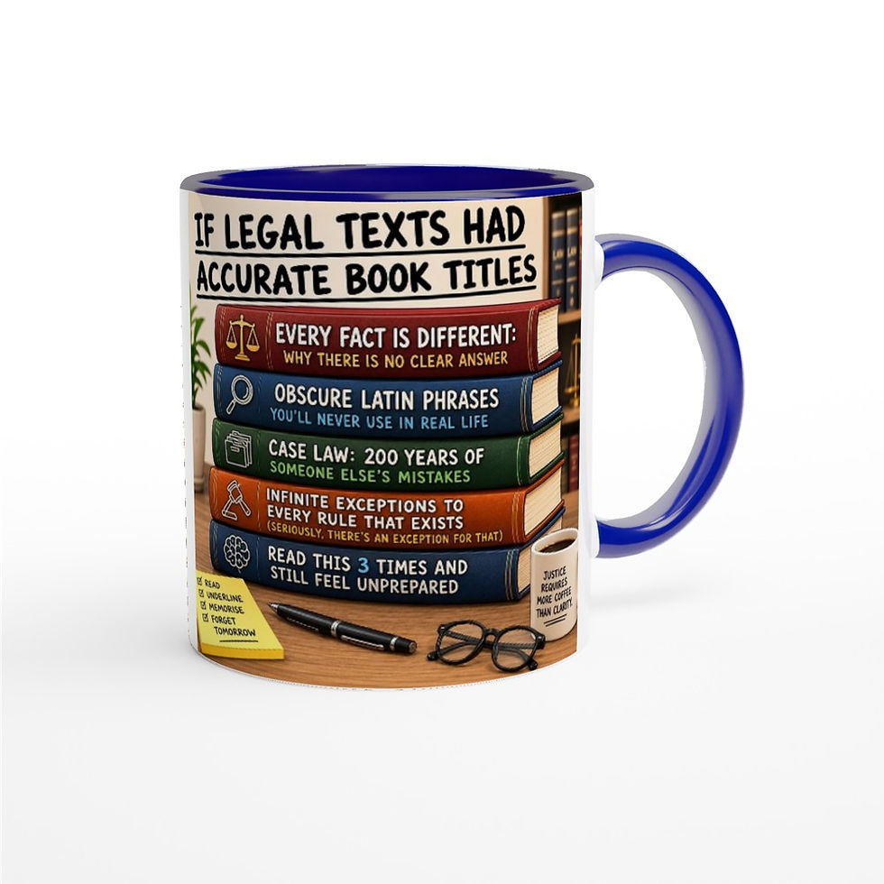 Thumbnail: If Legal Texts Had Accurate Book Titles Legal Humor Gift Mug