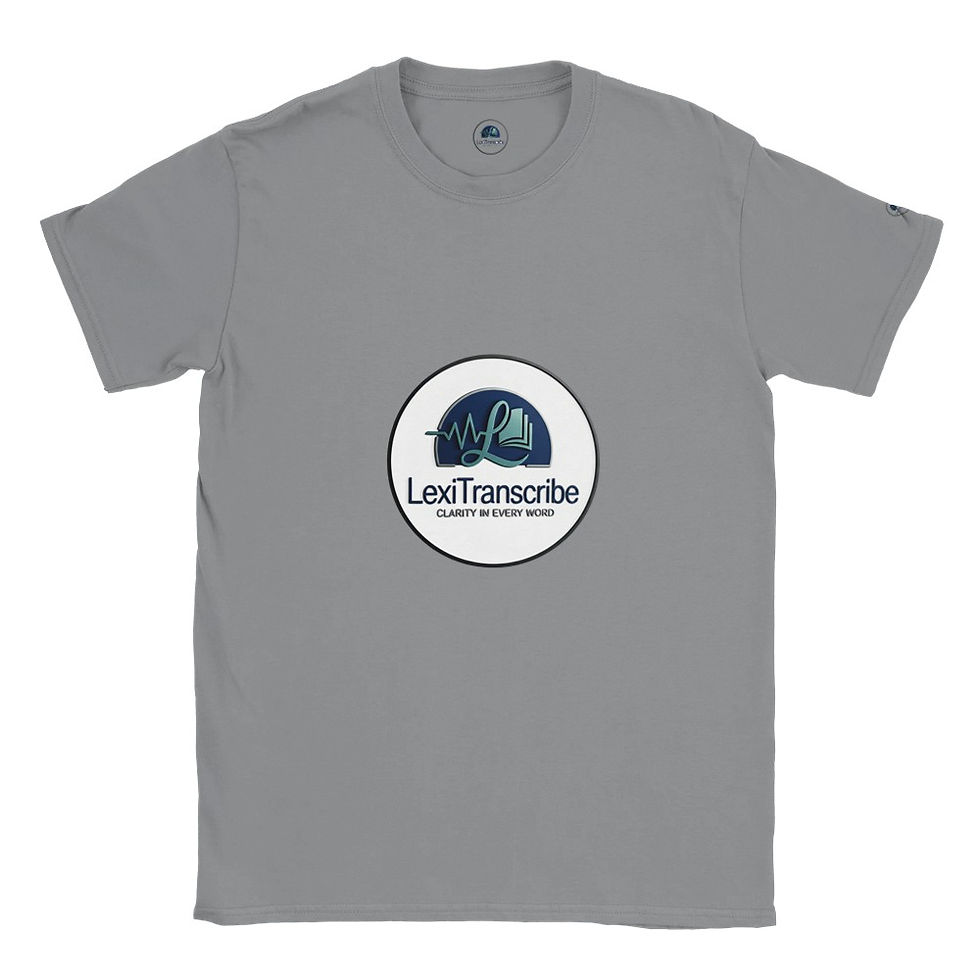 Thumbnail: LexiTranscribe Official Logo Tee | Legal Education & Professional Apparel