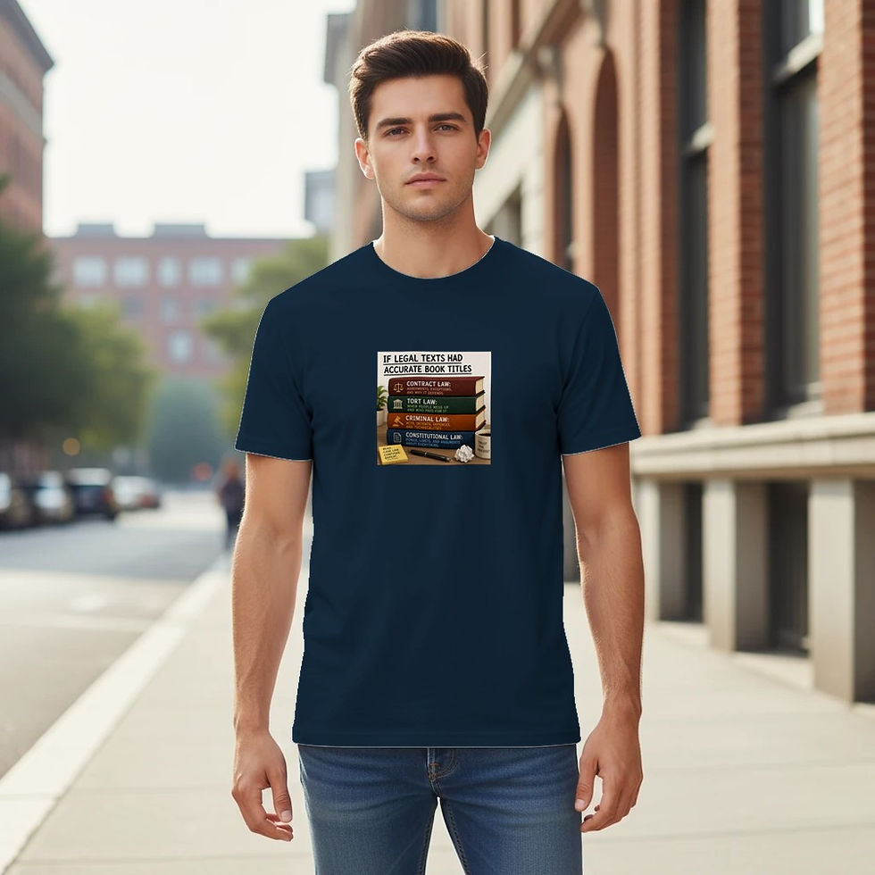 Thumbnail: If Legal Texts Had Accurate Book Titles  Unisex  T-Shirt