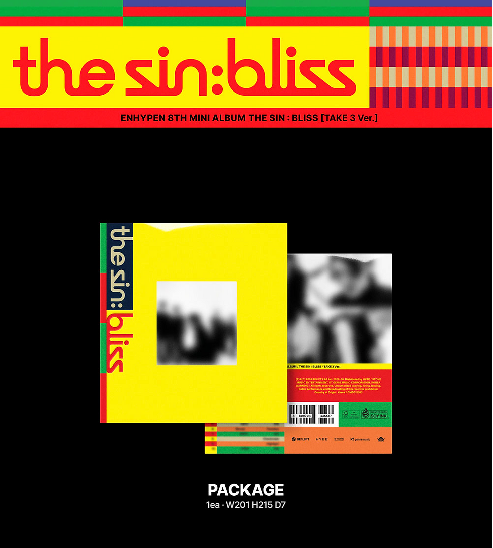 Sličica: KPOP ALBUM ENHYPEN - THE SIN : BLISS +PRE-ORDER BENEFIT
