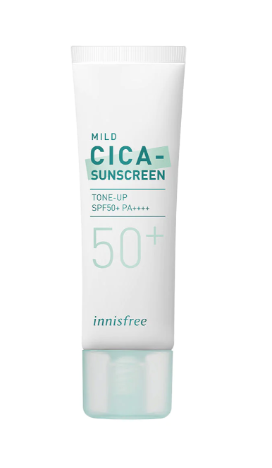 INNISFREE - MILD CICA INORGANIC SUNSCREEN SPF SONČNA KREMA 35ML