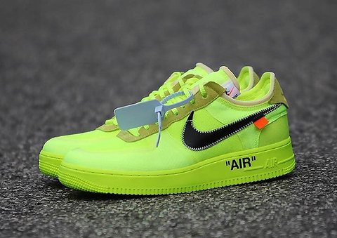 air force verde limão