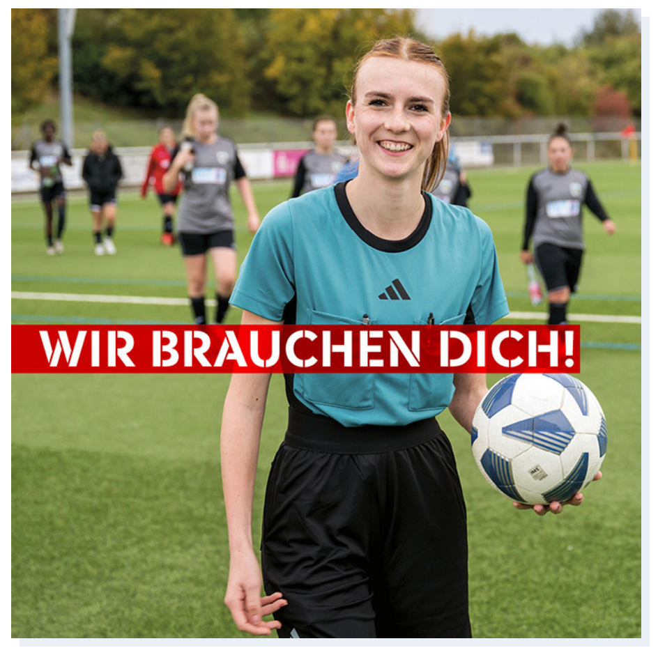 Wir suchen dich als Schiedsrichter/-in!