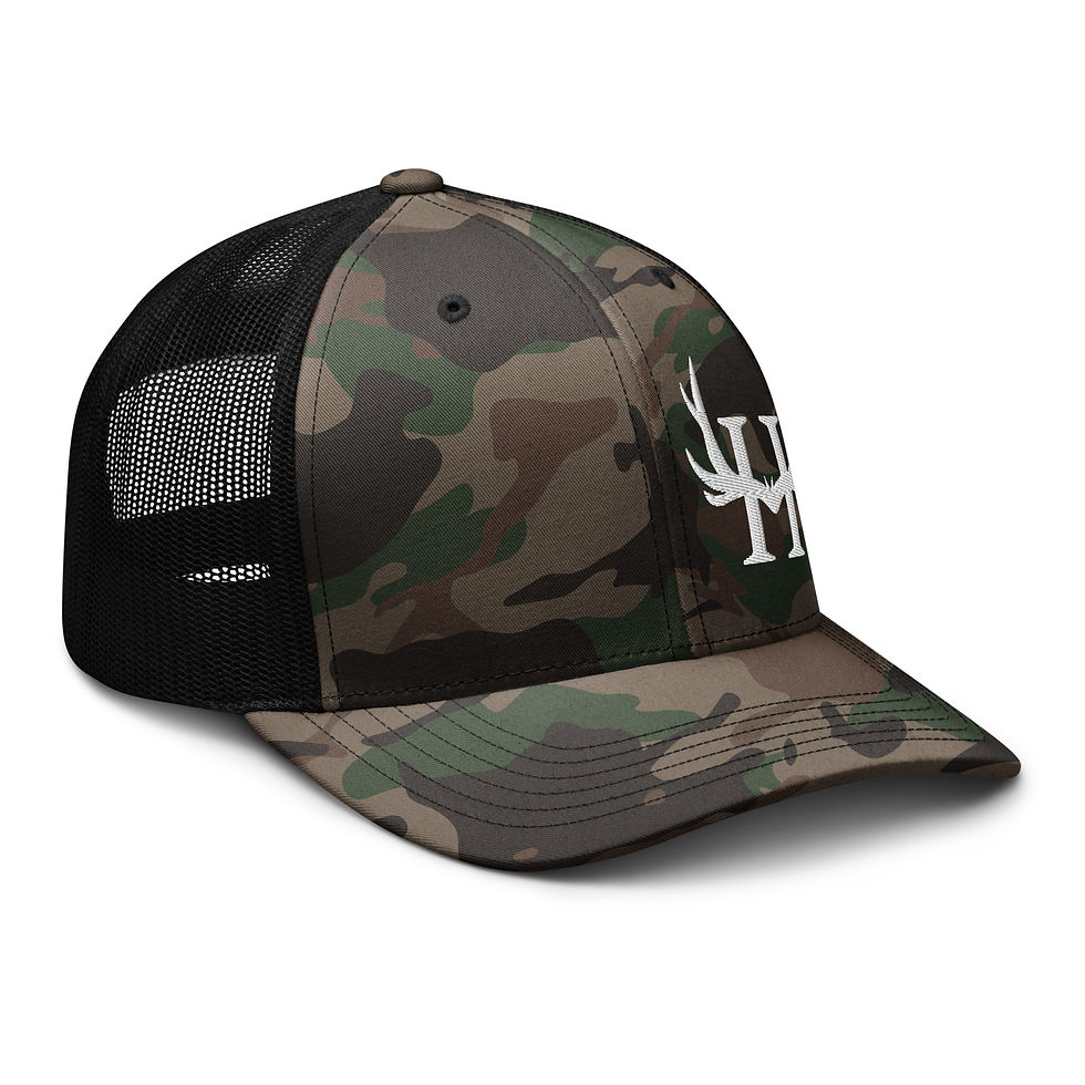 Thumbnail: Hayz H Side Panel Camouflage trucker hat