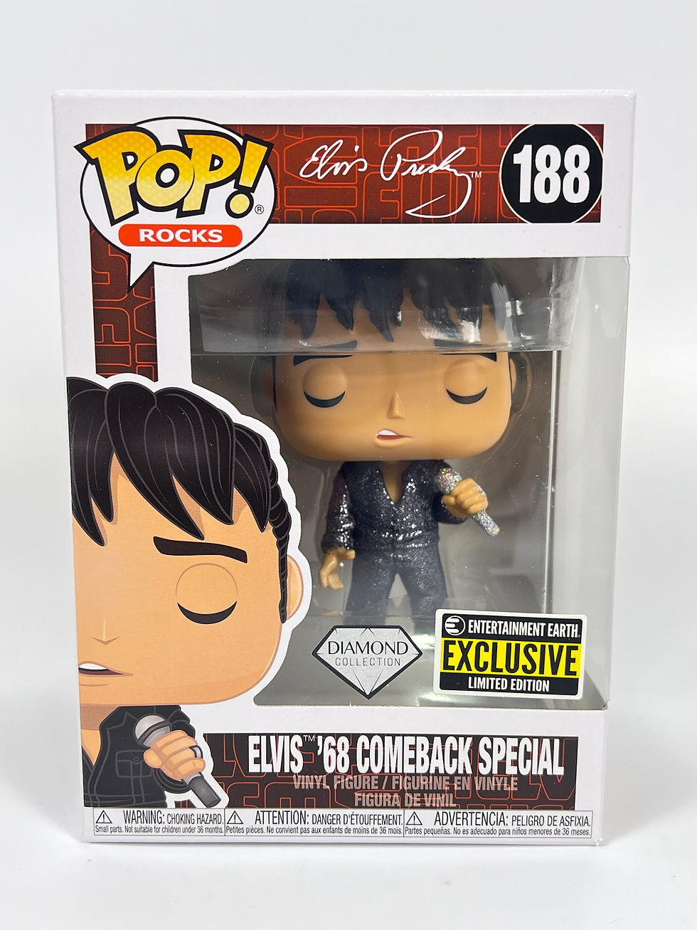 Elvis Presley Entertainment Earth Exclusive Funko Pop
